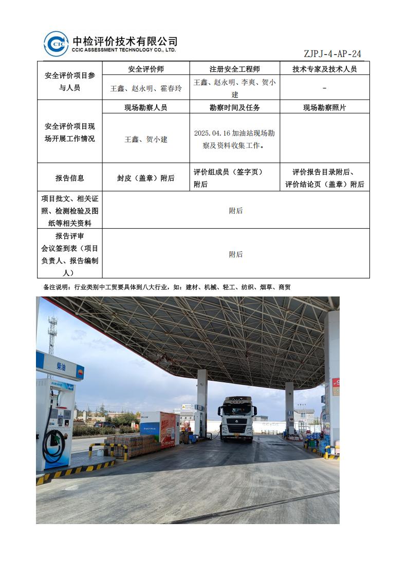 15中國石油天然氣股份有限公司云南曲靖銷售分公司雄林加油站安全現(xiàn)狀評(píng)價(jià)報(bào)告安全評(píng)價(jià)過程控制記錄表_02.jpg